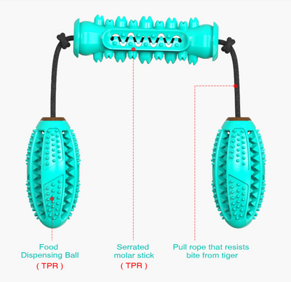 FidoFloss - Pet Toy & Tootbrush