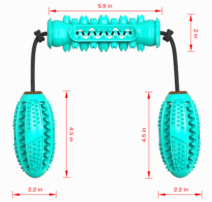 FidoFloss - Pet Toy & Tootbrush