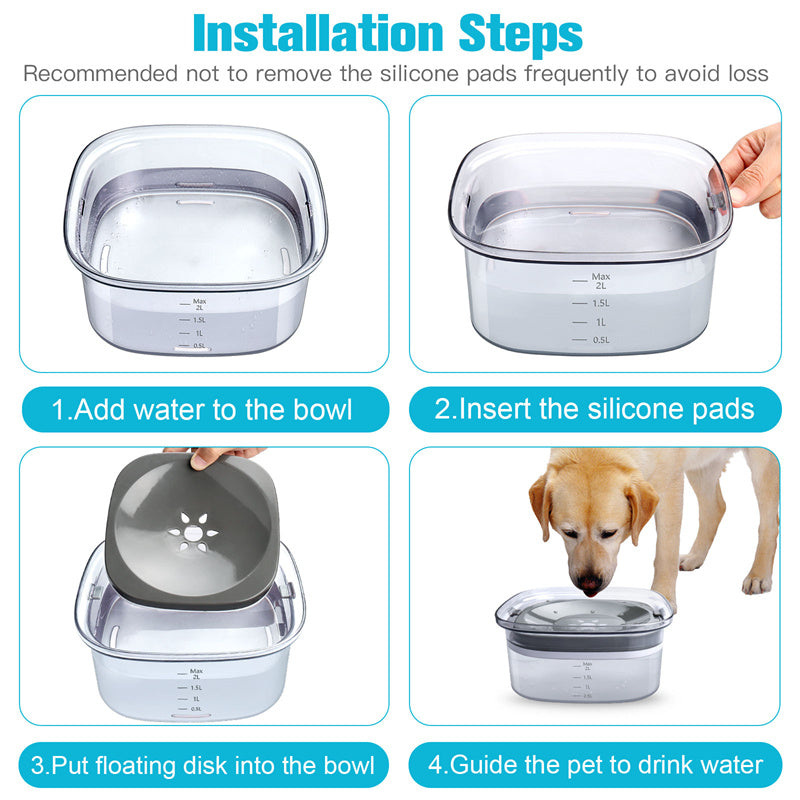 QuenchBowl - Pet Water Bowl